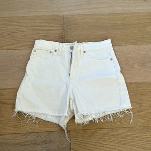 Madewell denim shorts